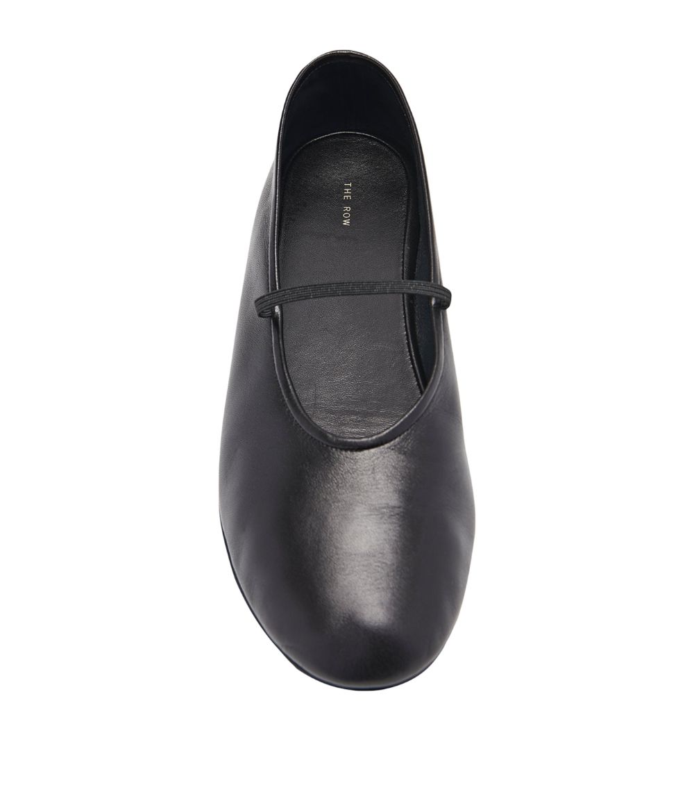 The Row The Row Leather Ballet Flats