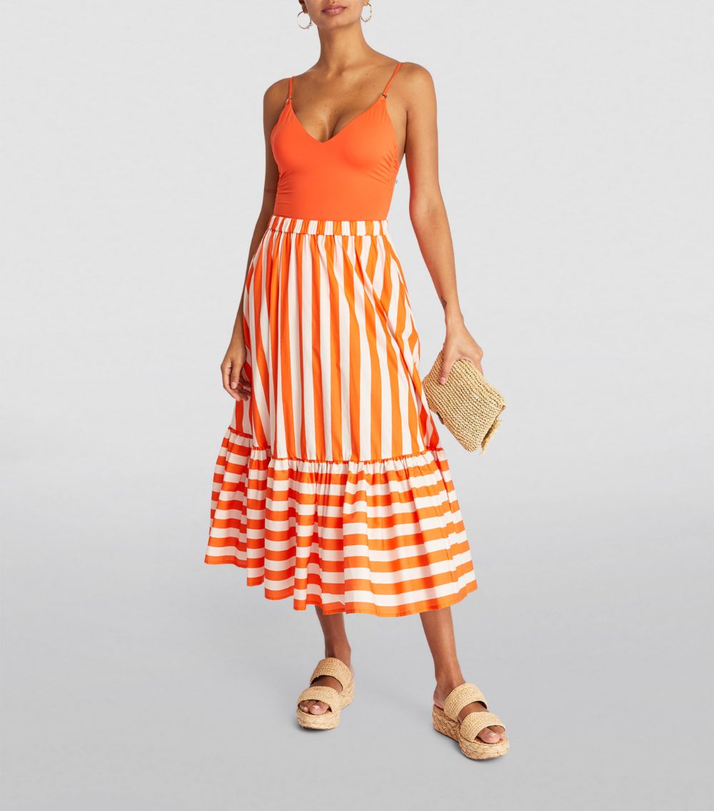 La Doublej La Doublej Sunset Midi Skirt