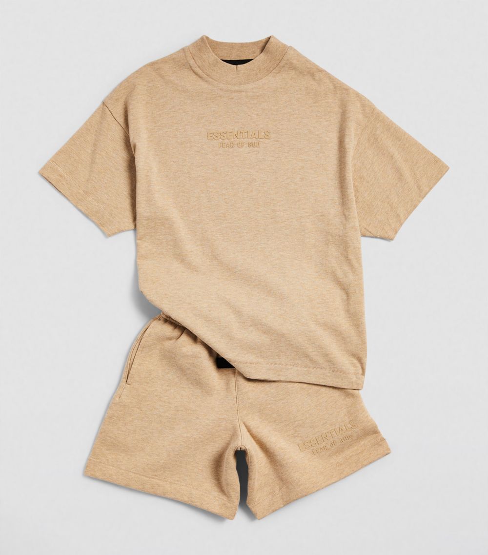 Fear Of God Essentials Kids Fear Of God Essentials Kids Cotton Logo T-Shirt (2-16 Years)