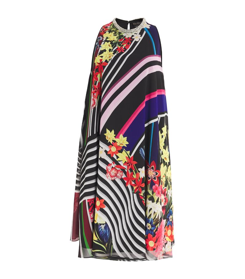 Marina Rinaldi Marina Rinaldi X Mary Katrantzou Embroidered Dress