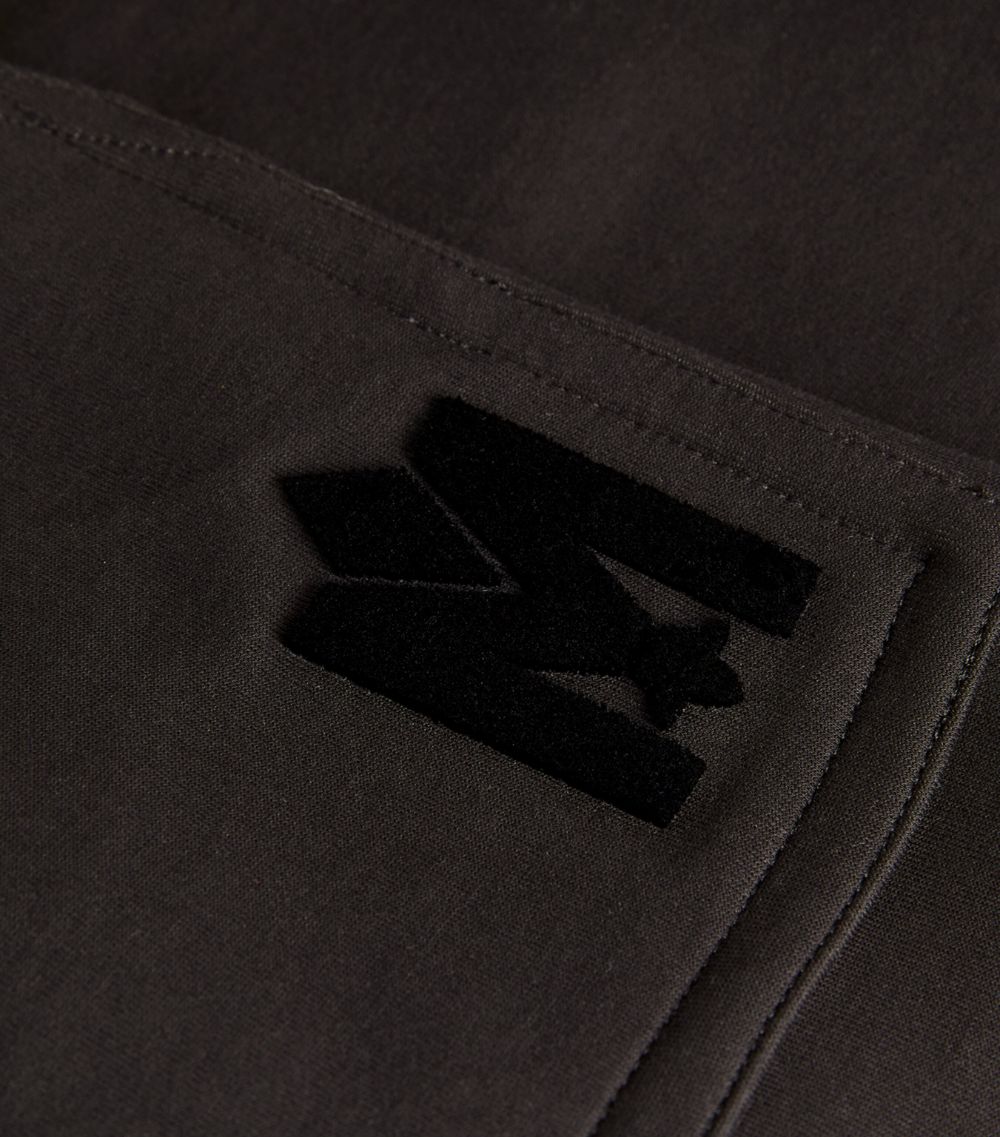 Mackage Mackage Velvet-Logo Shorts