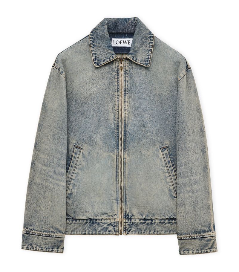 Loewe Loewe Denim Bomber Jacket