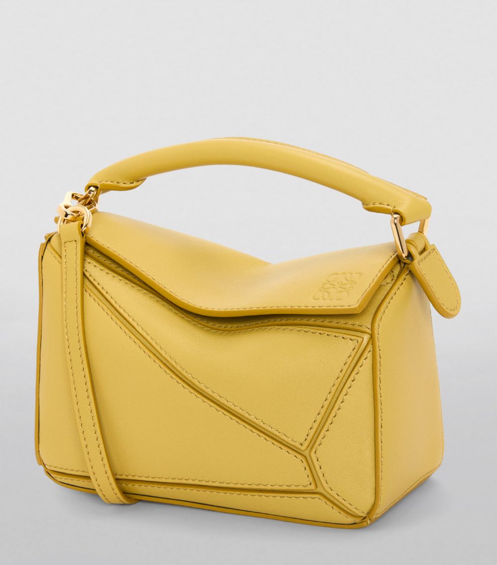 Loewe Loewe Mini Leather Puzzle Top-Handle Bag