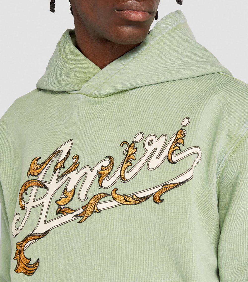 Amiri Amiri Cotton Logo Hoodie