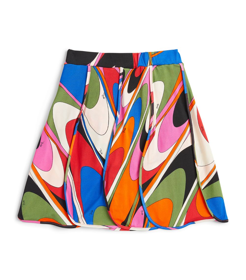 Pucci Junior Pucci Junior Printed Midi Skirt (4-14 Years)