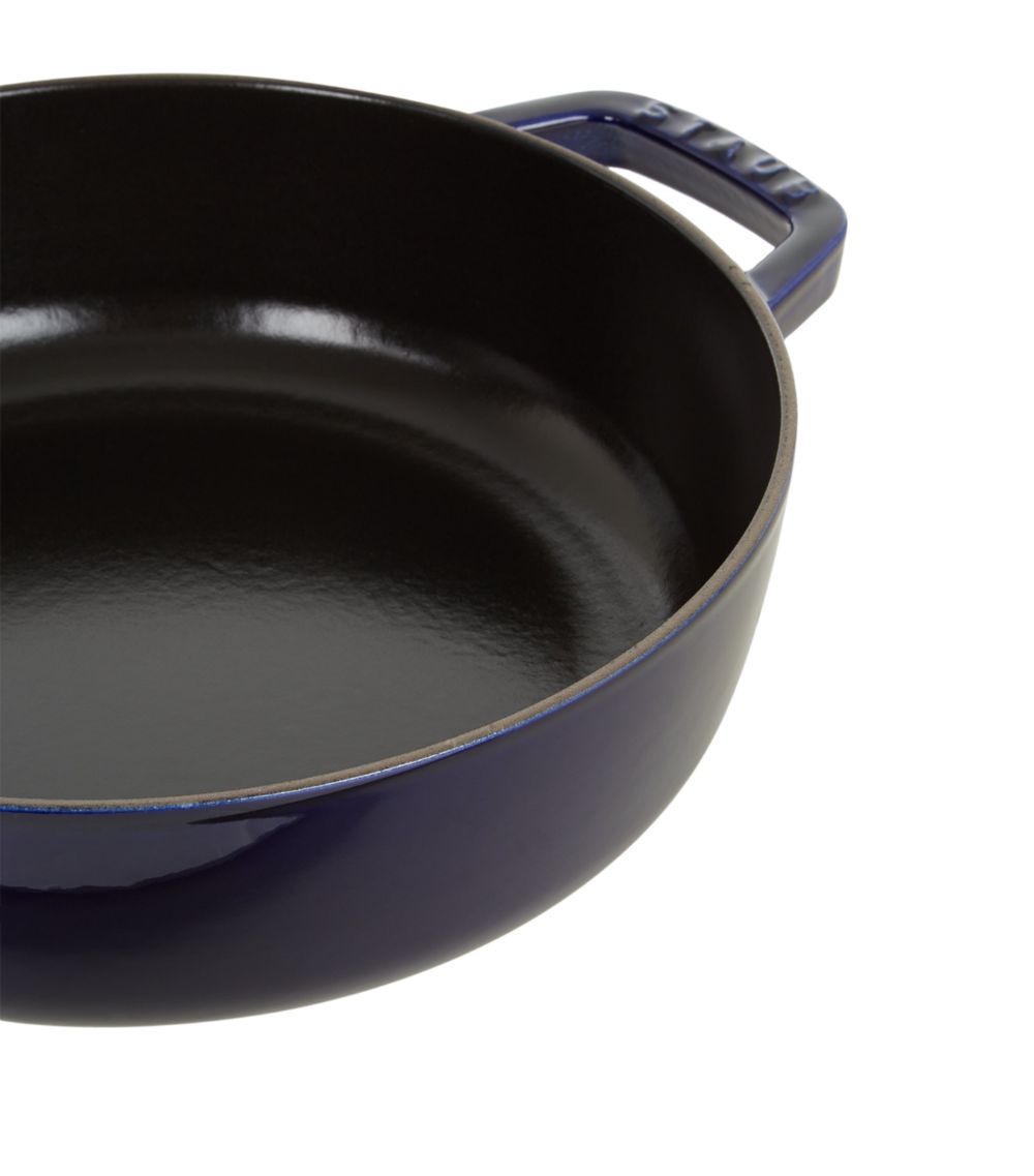 Staub Staub Blue Round Chistera Braiser Sauté Pan (24Cm)