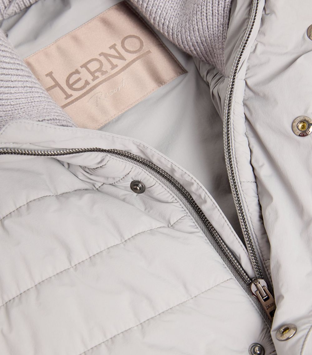 Herno Herno Wool-Trim Padded Gilet