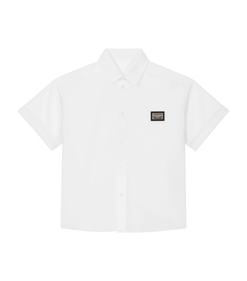 Dolce & Gabbana Dolce & Gabbana Kids Short-Sleeve Logo Shirt (2-12 Years)