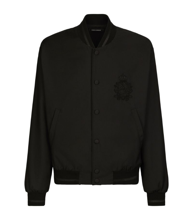 Dolce & Gabbana Dolce & Gabbana Logo Bomber Jacket