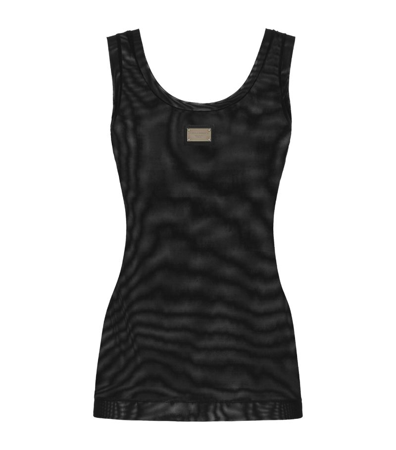 Dolce & Gabbana Dolce & Gabbana Mesh Tank Top