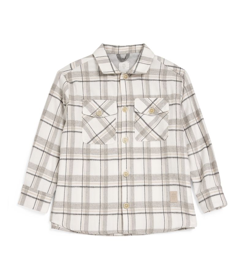 Eleventy Kids Eleventy Kids Cotton Check Shirt (2-16 Years)