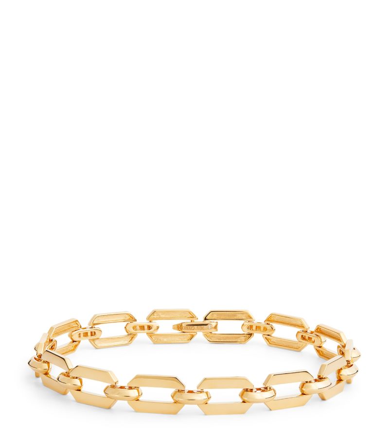 Shay Shay Yellow Gold Deco Chain Bracelet