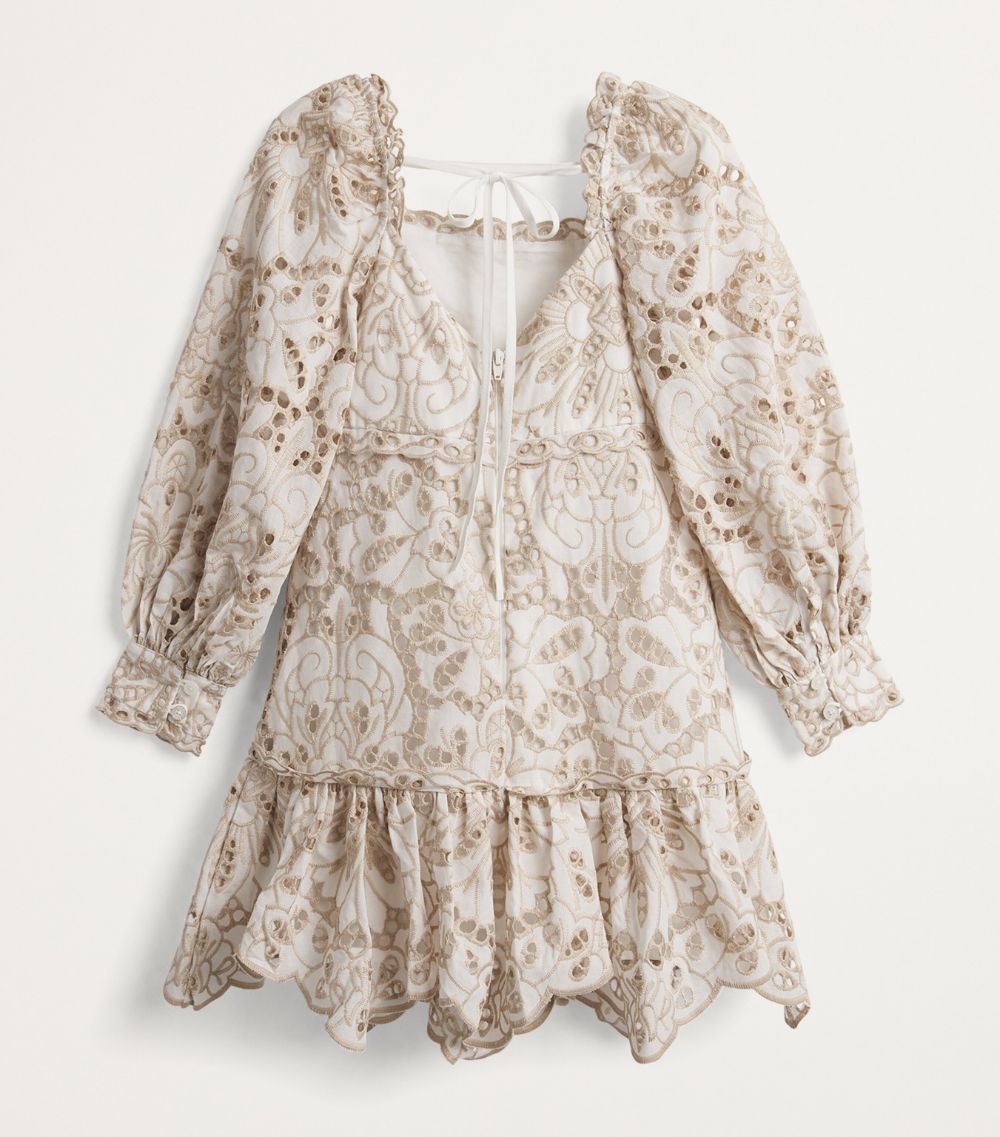 Marlo Marlo Cotton Embroidered Lily Dress (3-16 Years)