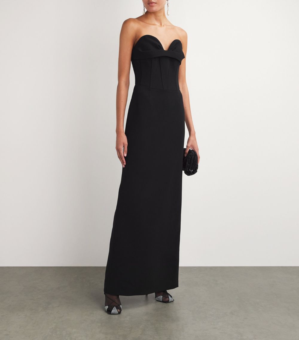 Magda Butrym Magda Butrym Off-The-Shoulder Bustier Gown