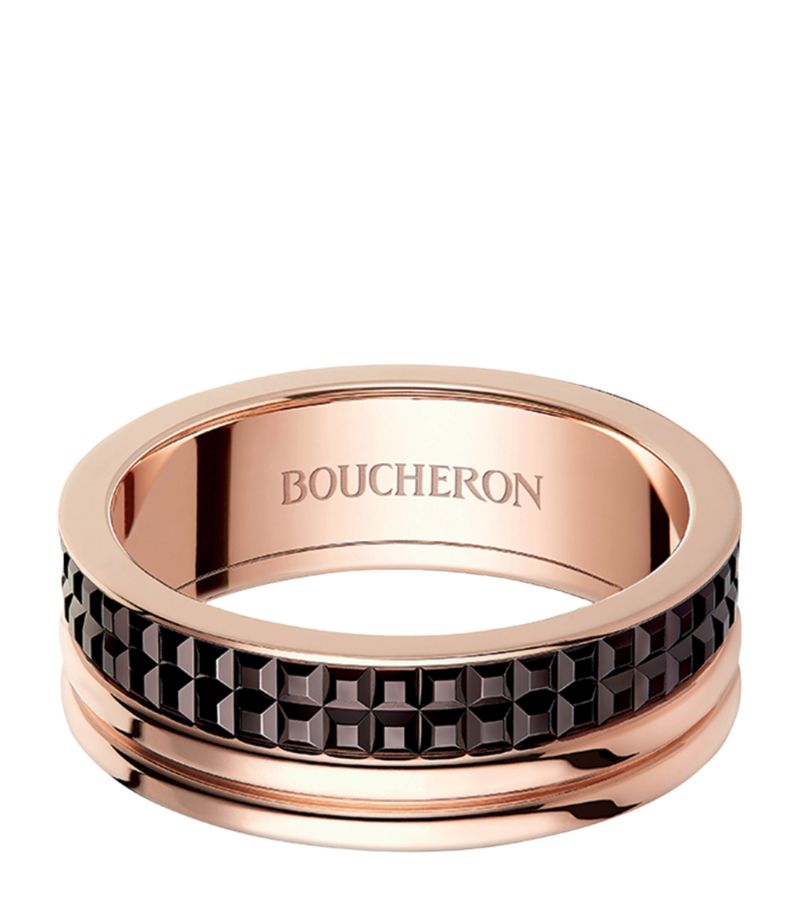 Boucheron Boucheron Large Rose Gold Quatre Classique Wedding Ring