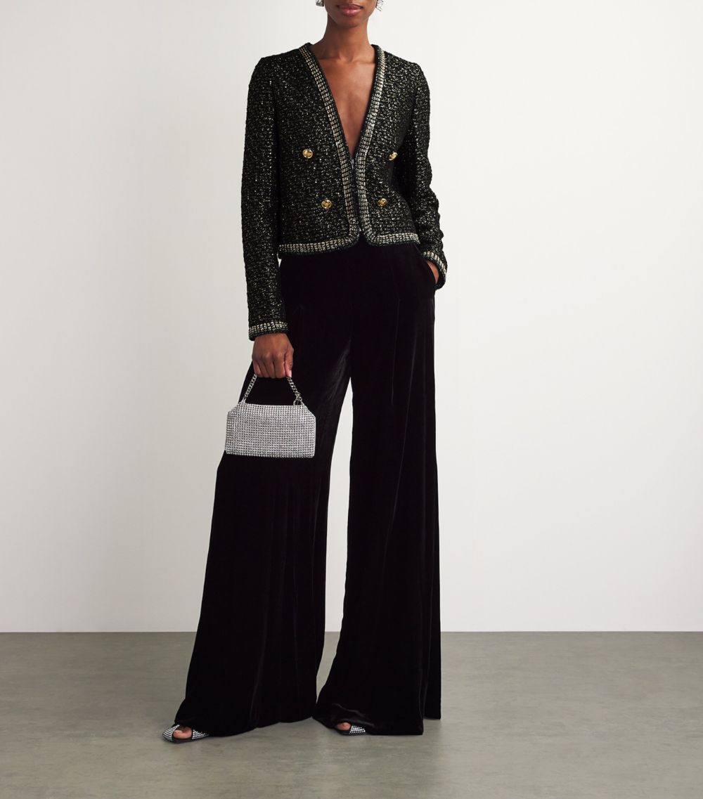 Giambattista Valli Giambattista Valli Tweed Sequinned Blazer