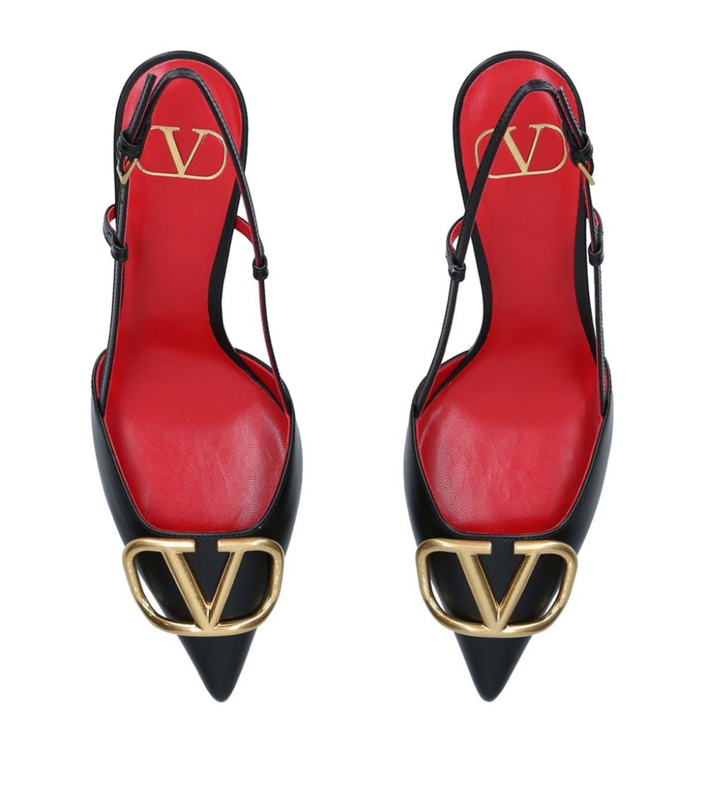 VALENTINO GARAVANI Valentino Garavani Valentino Garavani Vlogo Slingback Pumps 80