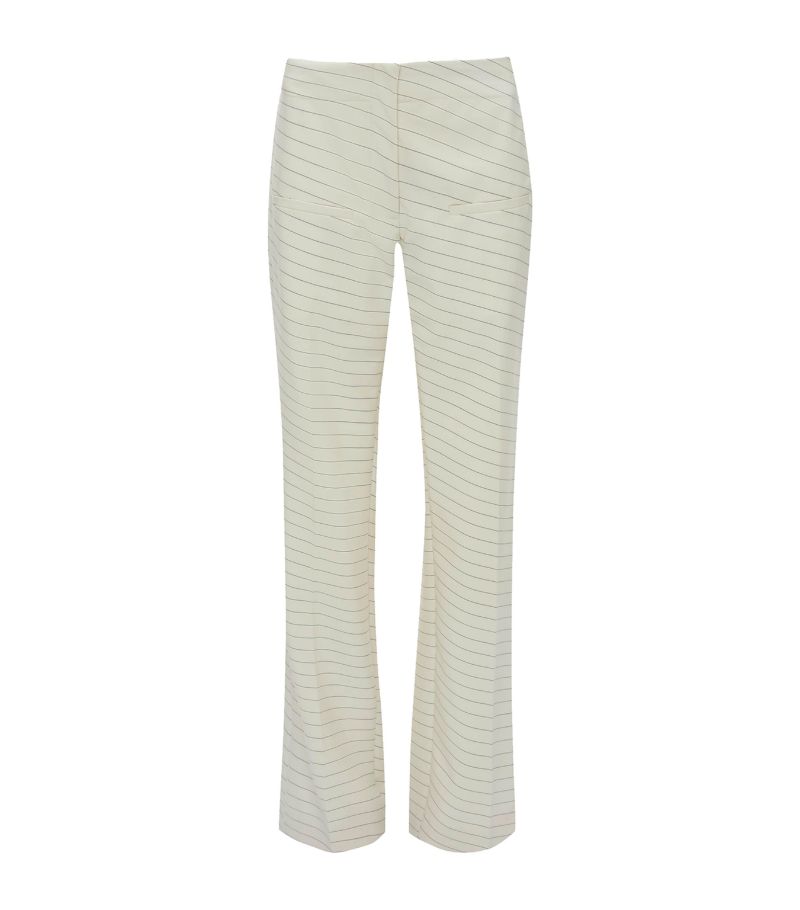 Jw Anderson Jw Anderson Striped Slim-Fit Trousers