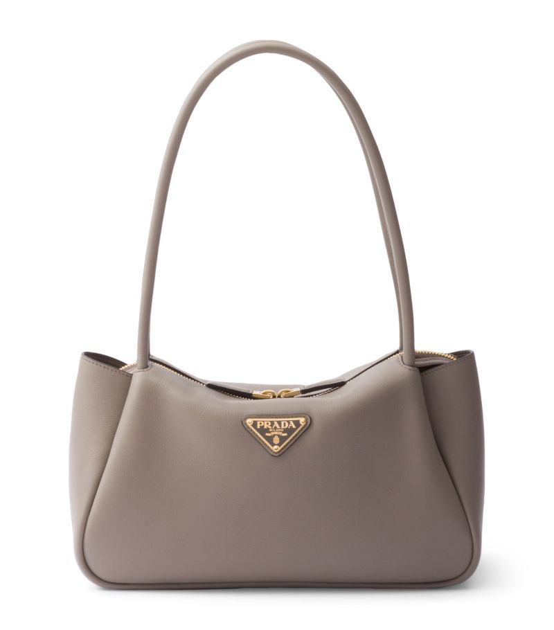 Prada Prada Medium Leather Shoulder Bag