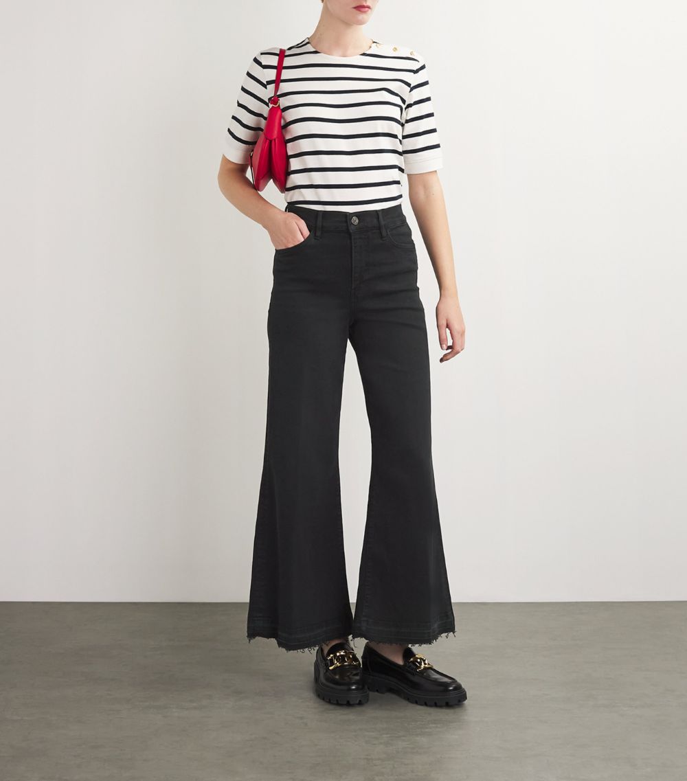 Frame Frame Le Palazzo Cropped Jeans