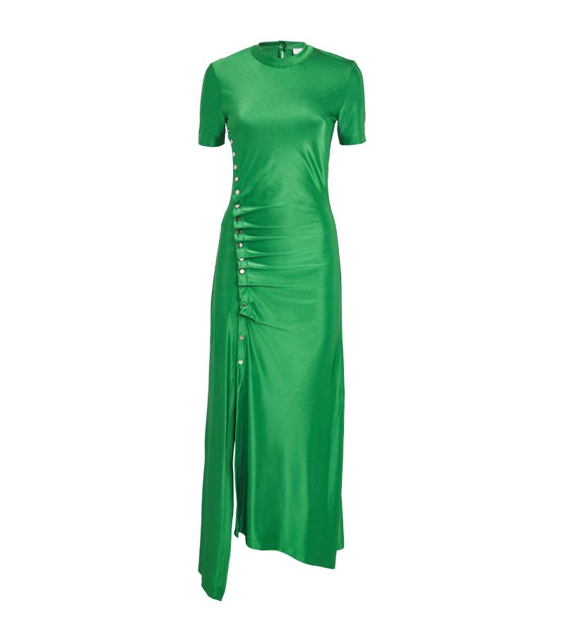 Rabanne Rabanne Ruched Maxi Dress