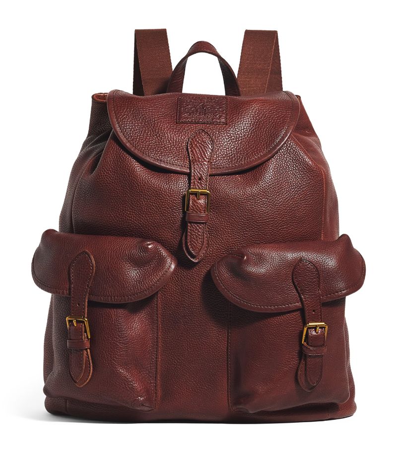 Polo Ralph Lauren Polo Ralph Lauren Leather Heritage Backpack