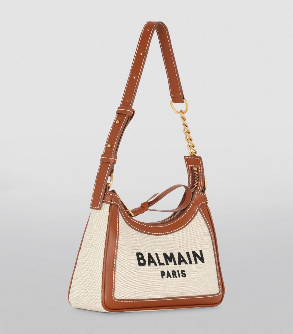 Balmain Balmain Canvas B-Army Shoulder Bag