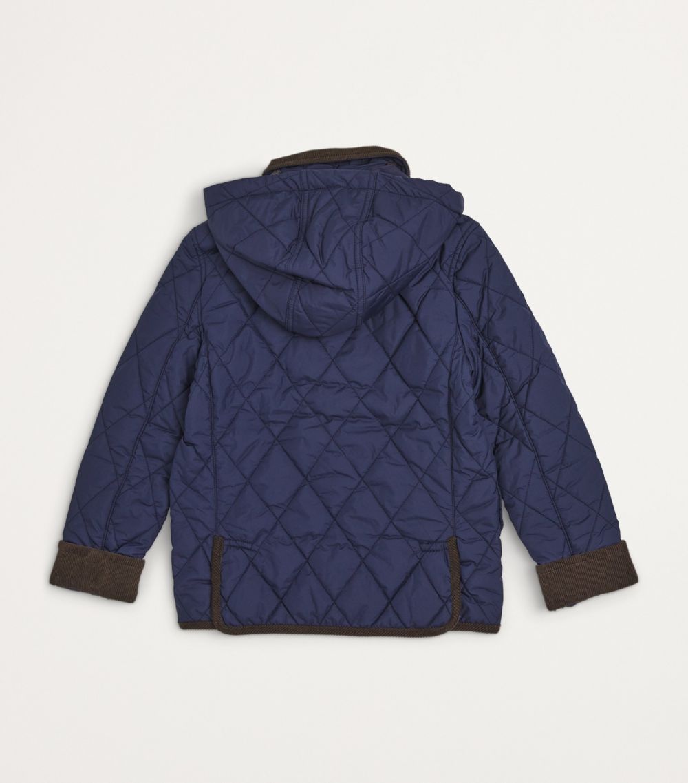 Polo Ralph Lauren Polo Ralph Lauren Kids Quilted Hooded Barn Jacket (2-7 Years)