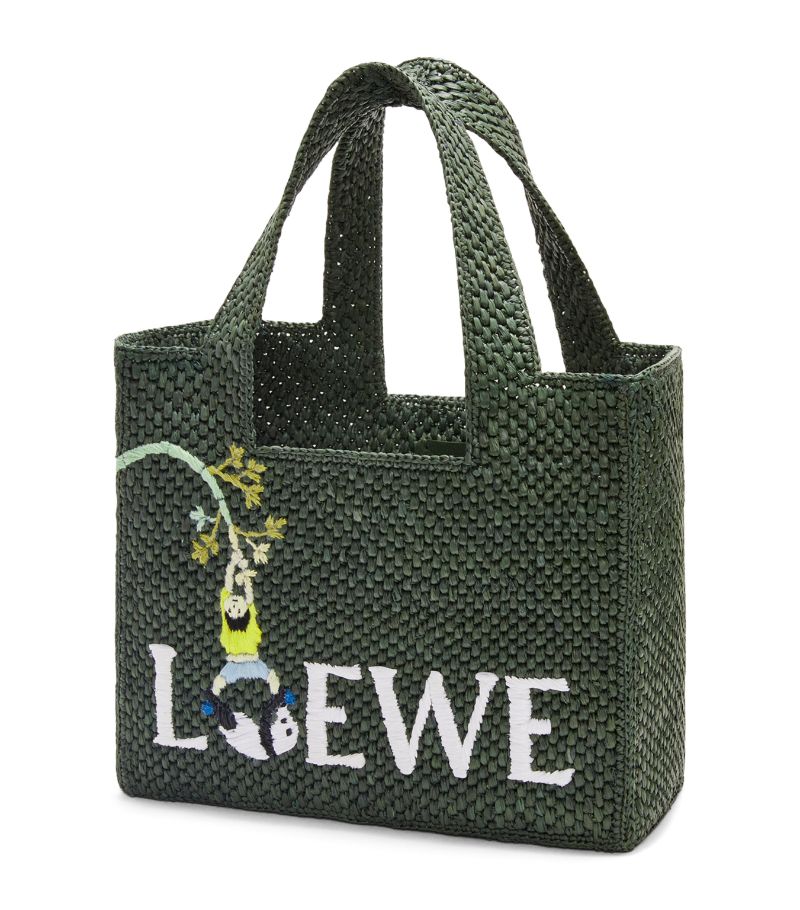 Loewe LOEWE x Suna Fujita Small Panda Top-Handle Bag