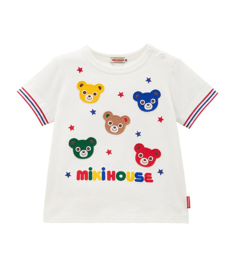 Miki House Miki House Cotton Logo T-Shirt (2-7 Years)