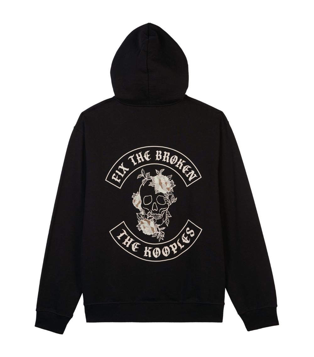 The Kooples The Kooples Skull Print Hoodie