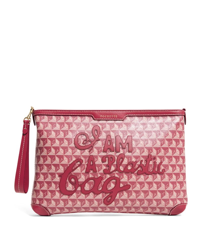 Anya Hindmarch Anya Hindmarch I Am A Plastic Bag Pouch