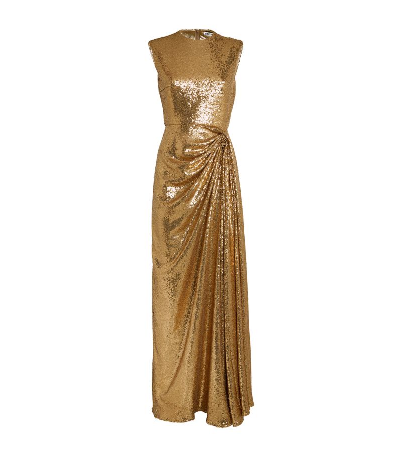 Edeline Lee Edeline Lee Sequin-Embellished Nymph Maxi Dress