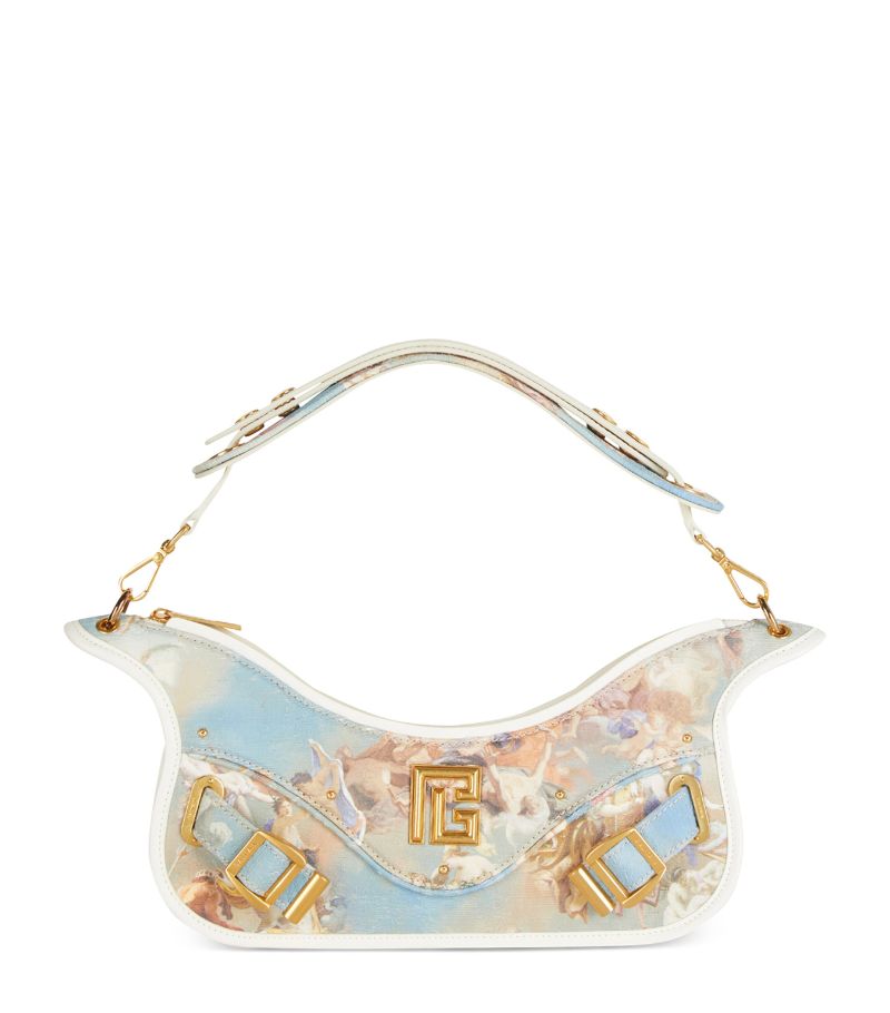 Balmain Balmain Blaze Sky Print Shoulder Bag