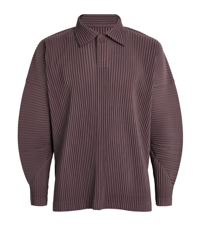 Homme Plissé Issey Miyake Homme Plissé Issey Miyake Pleated Monthly Colours January Polo Shirt