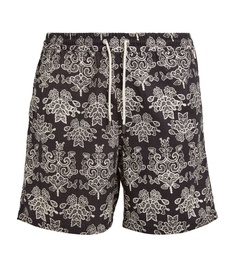 Nn07 Nn07 Cotton-Blend Printed Shorts