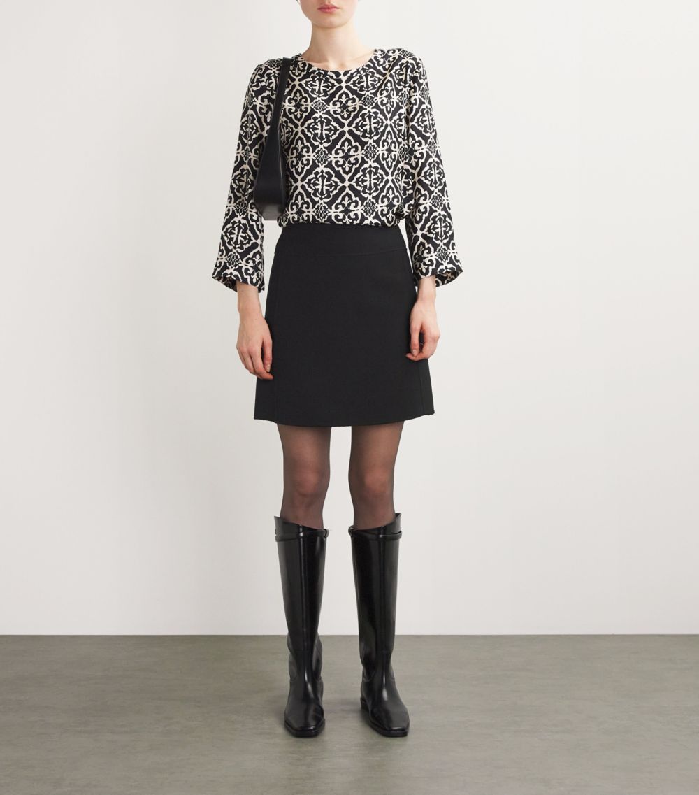 Max Mara Max Mara Wool Mini Skirt