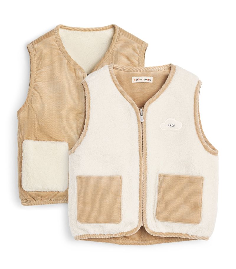  Petite Revery Corduroy Reversible Gilet (3-9 Years)