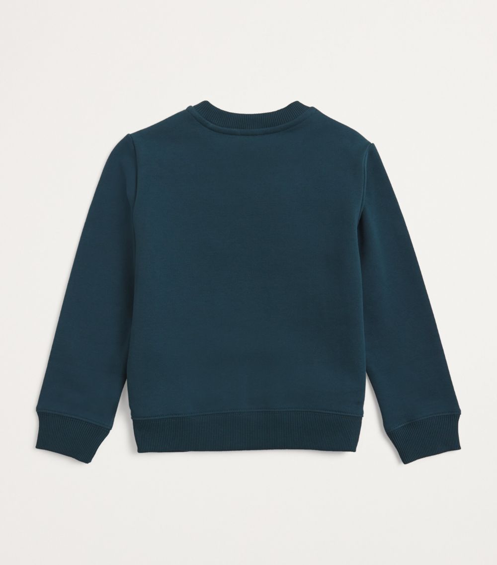 Lanvin Enfant Lanvin Enfant Cotton Triple Logo Sweatshirt (4-14 Years)