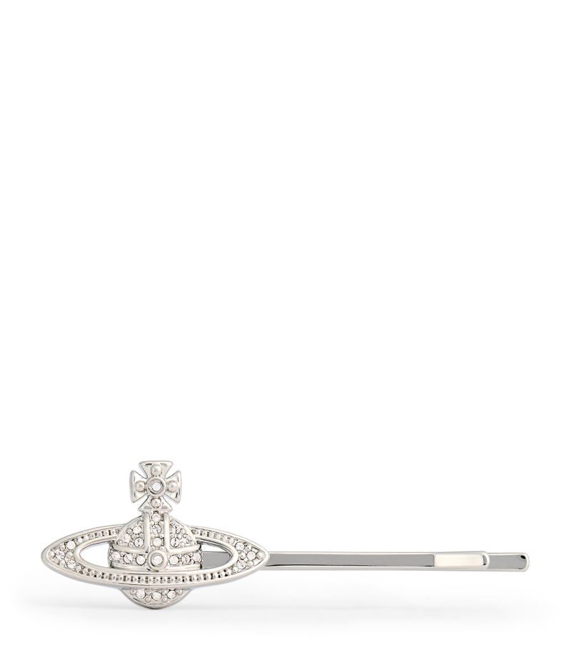 Vivienne Westwood Vivienne Westwood Mini Bas Relief Orb Bobby Pin