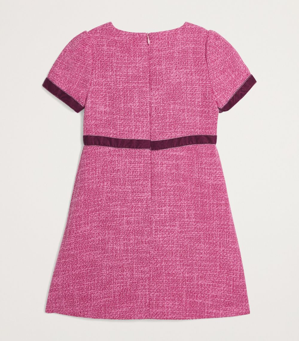 Patachou Patachou Tweed Bow-Detail Dress (3-12 Years)