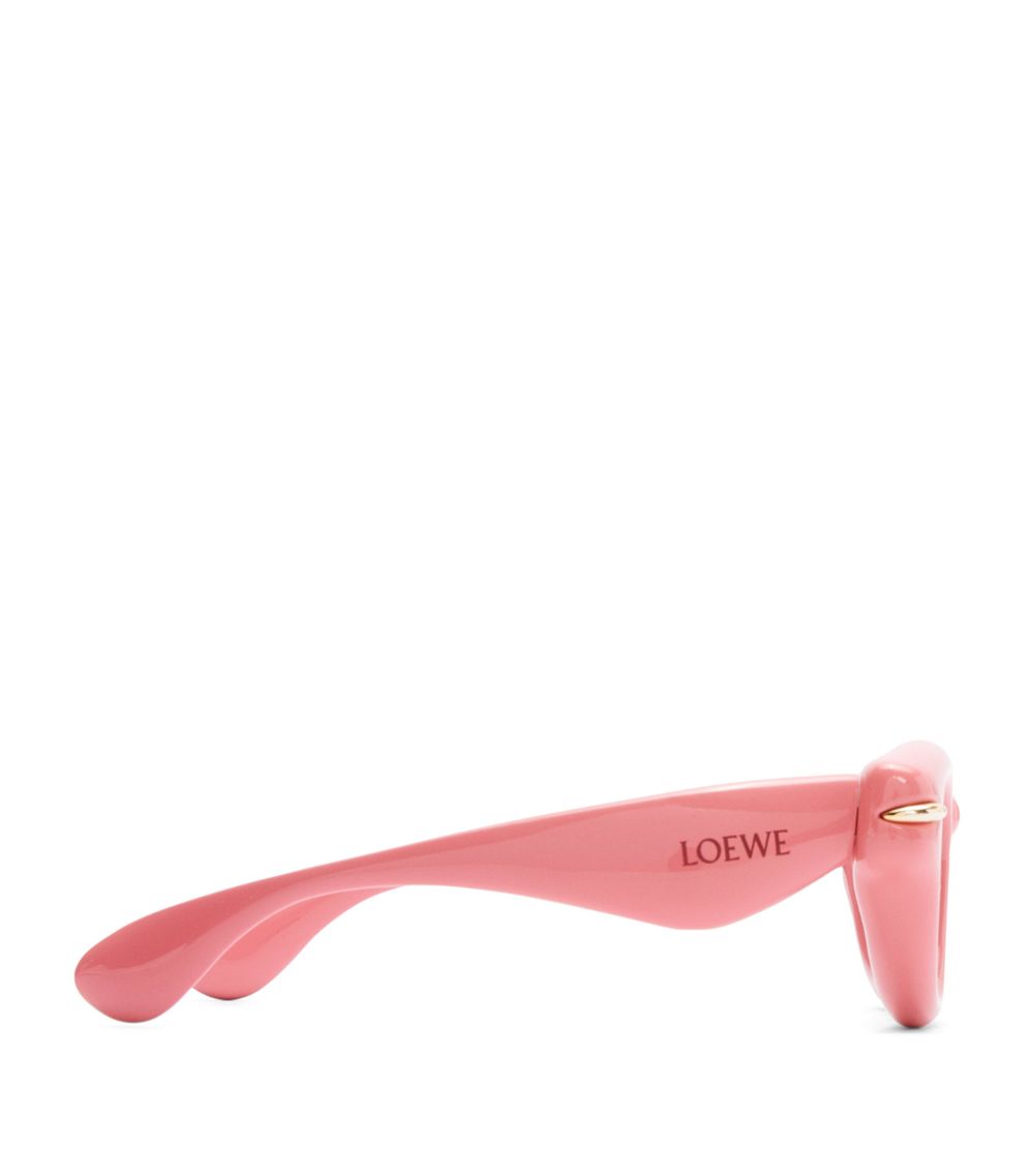  Loewe Eyewear Inflated Round Sunglasses