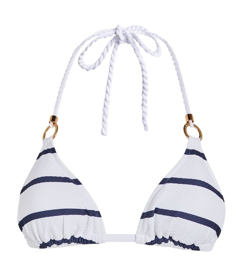 Heidi Klein Heidi Klein Nautical Striped Bikini Top