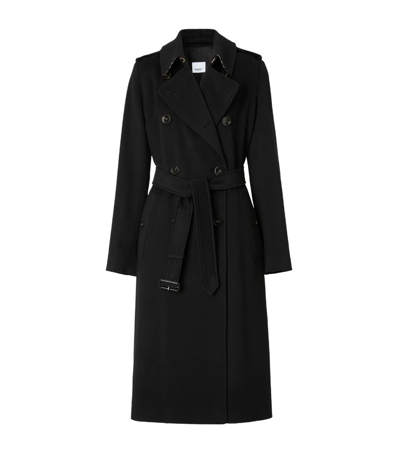 Burberry Burberry Cashmere Kensington Trench Coat