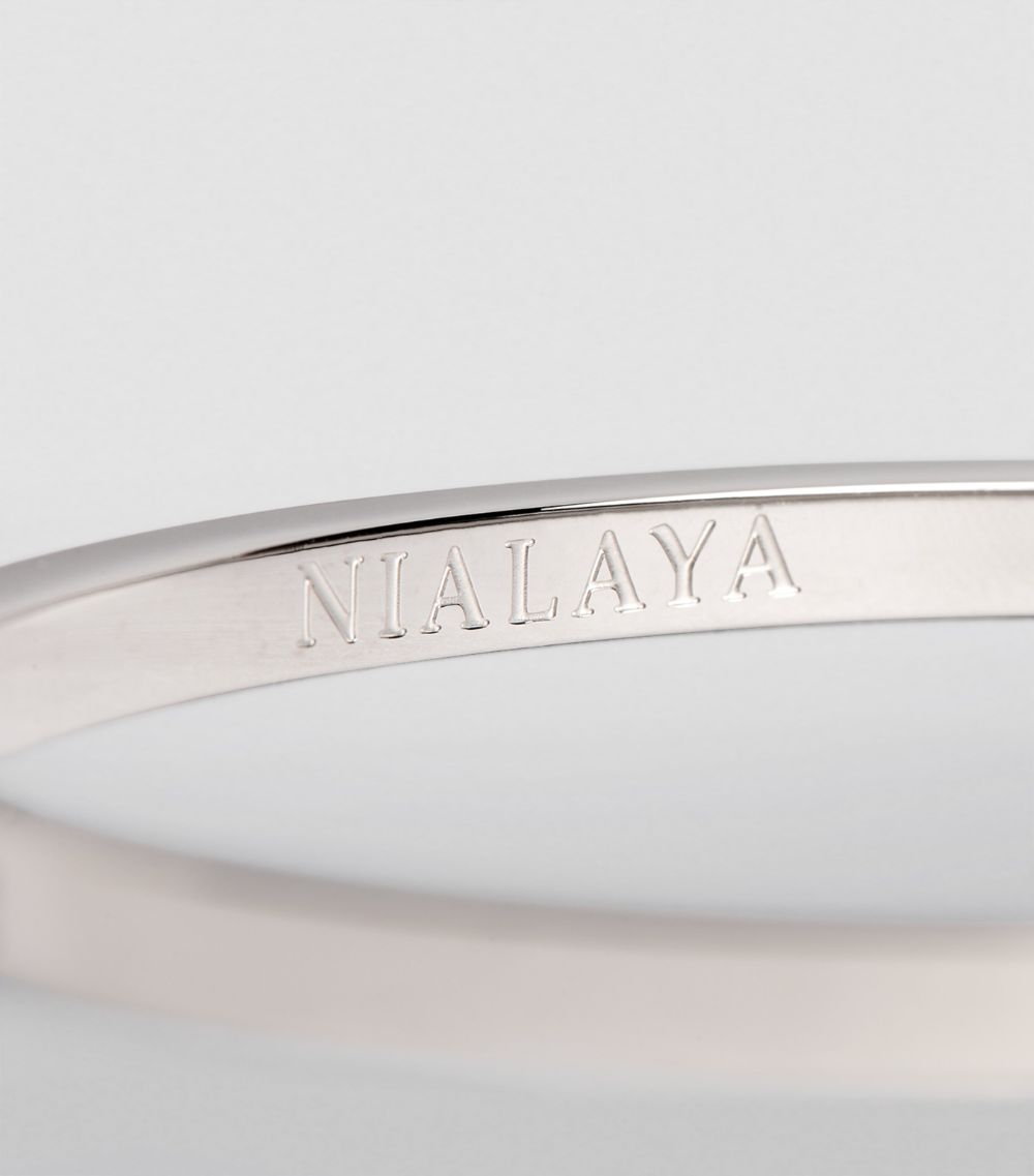 Nialaya Jewelry Nialaya Jewelry Stainless Steel Simplicity Bangle