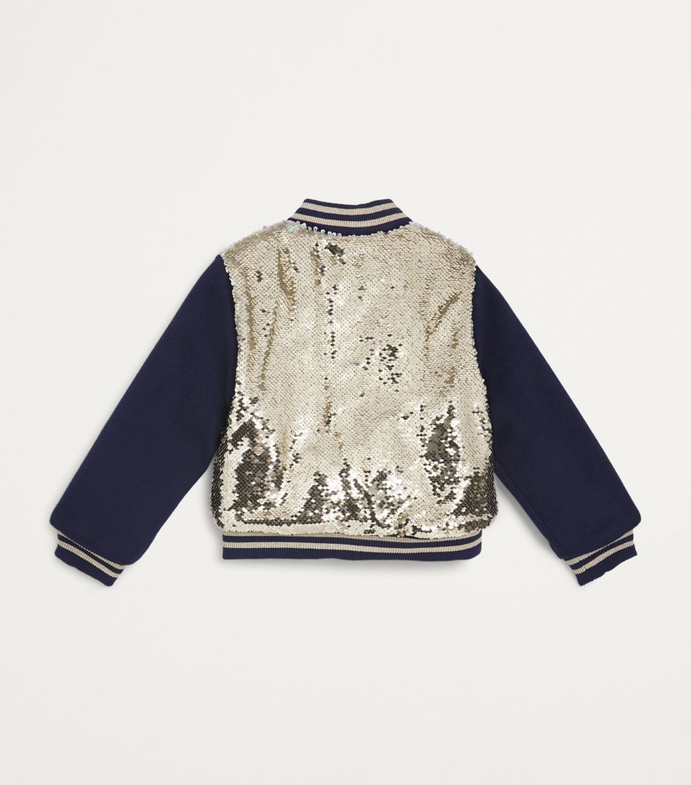 Billieblush Billieblush Sequin-Embellished Bomber Jacket (4-12 Years)