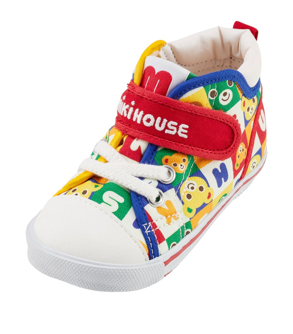 Miki House Miki House Logo-Embroidered Sneakers