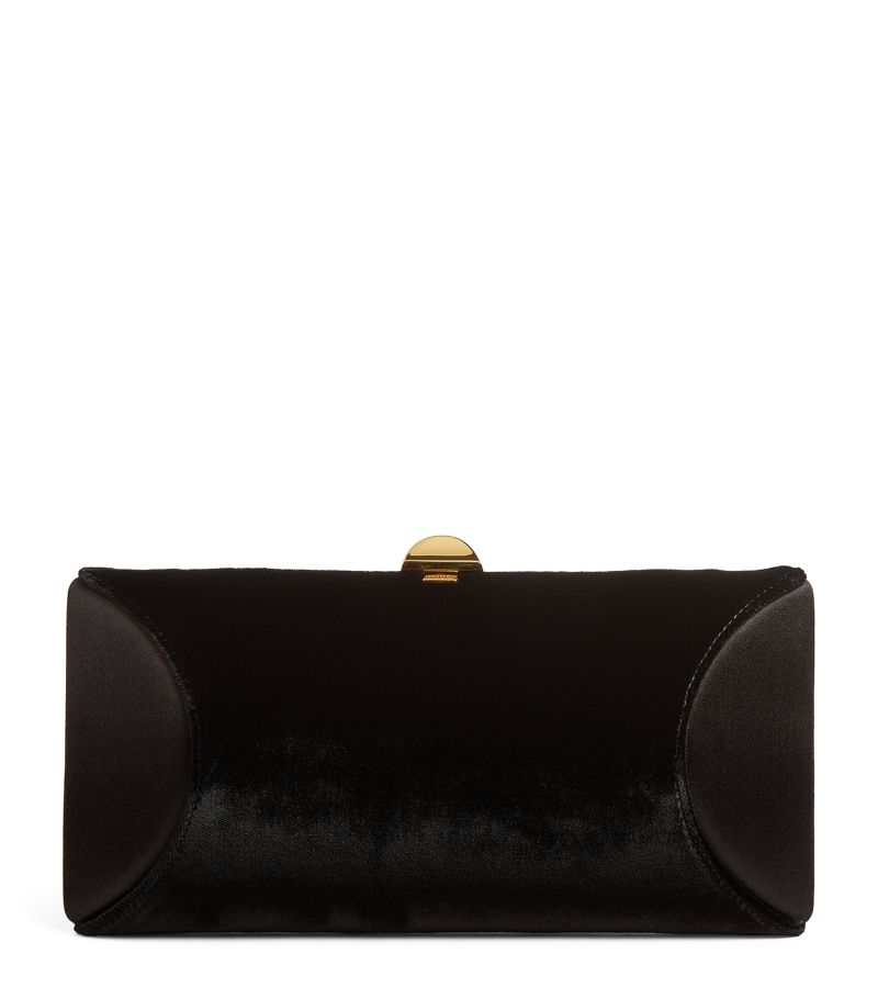 Rodo Rodo Velvet Tube Clutch Bag