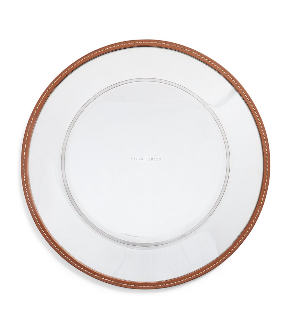 Ralph Lauren Home Ralph Lauren Home Leather Wyatt Charger Plate (34Cm)