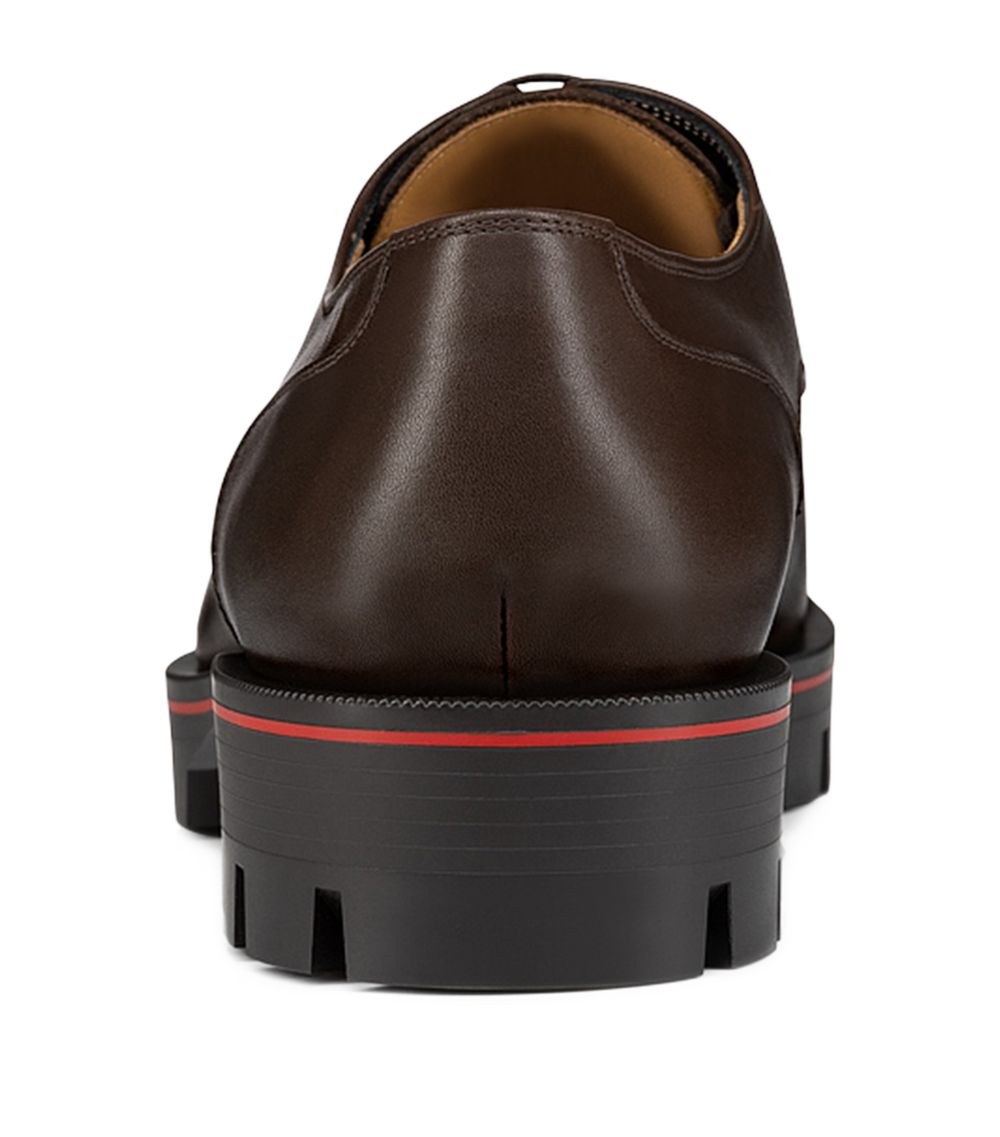 Christian Louboutin Christian Louboutin Davisol Leather Derby Shoes